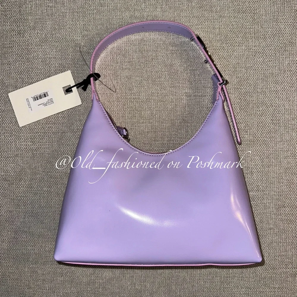 STAUD Scotty Leather Bag - Lavender